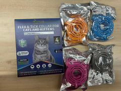 Collar YOTANGO para gatos, control de garrapatas y confort seguro.