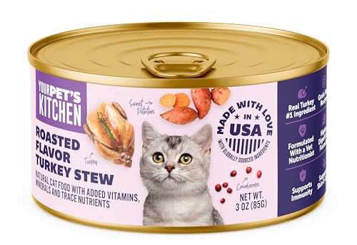 YOUR PET'S KITCHEN plato húmedo de pavo en caldo; opción sabrosa para la rutina diaria.