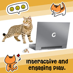 YOUXIFUN raton-sonajero-gato: estimula juego interactivo y exploración.