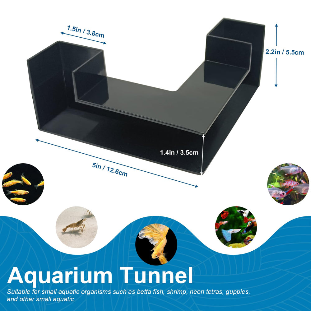 YQSLBULKY tunel acuario abs sin-bpa, duradero y seguro.