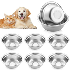 YSBJKWCF cuenco de acero inoxidable para perros, fácil de limpiar.