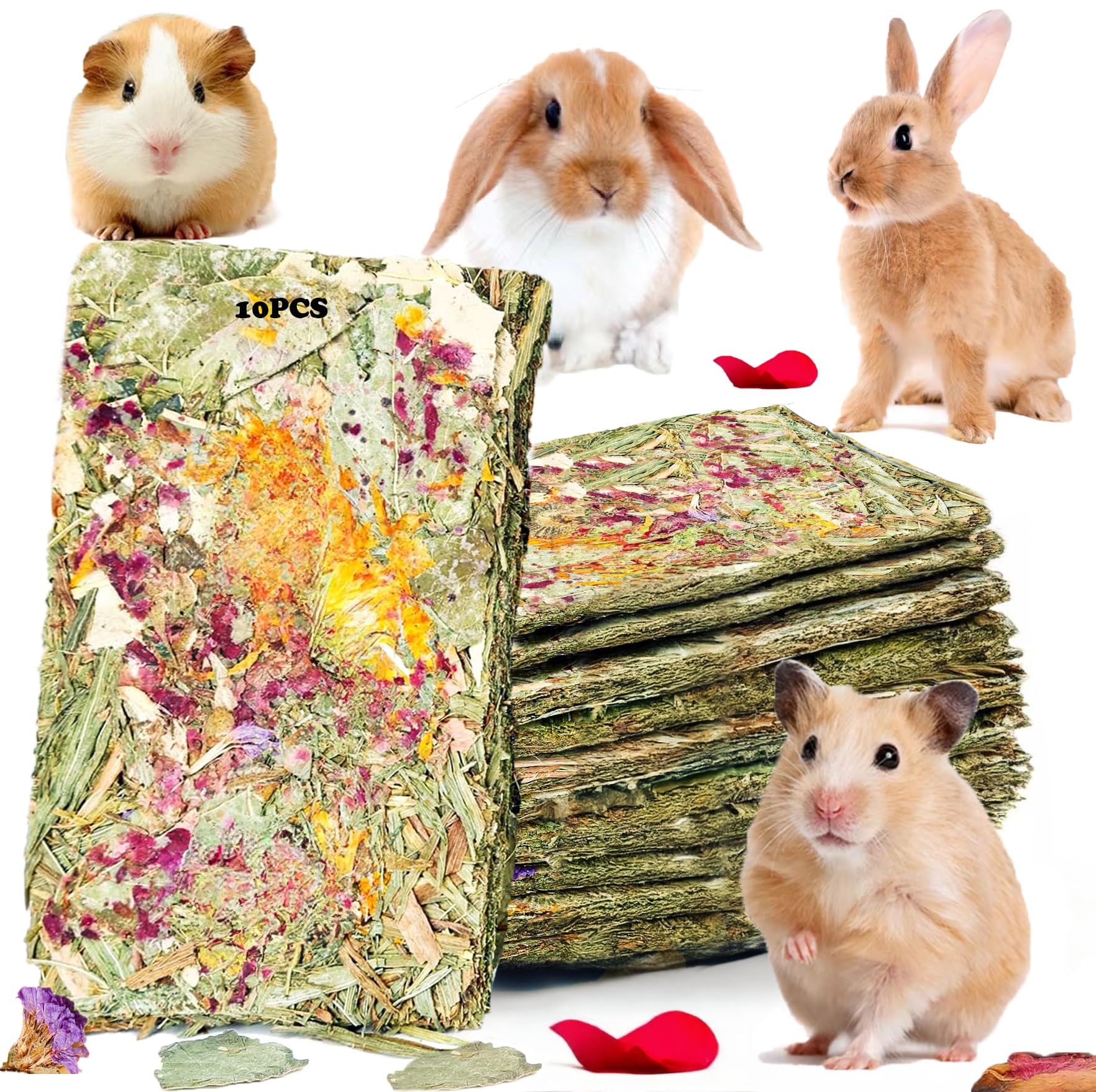 Juguetes-conejo-pack-10 de YTSKJ para entretenimiento seguro y masticación.
