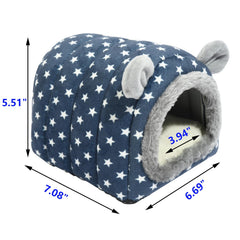 YUANST cueva cama erizo interior nido suave rincón seguro para dormir