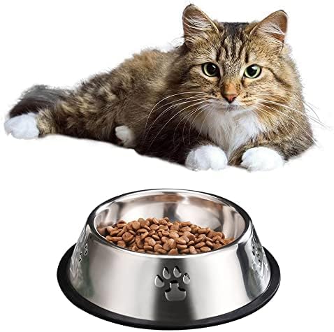 YUDANSI tazón con capacidad de 11oz para mascotas pequeñas.