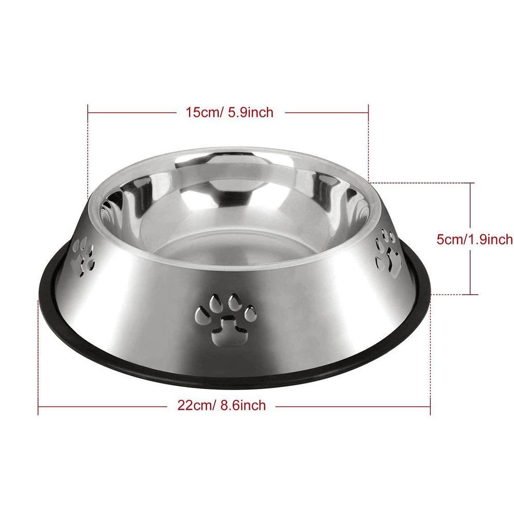 YUDANSI: tazón de acero inoxidable duradero que cuida la dieta de tu mascota