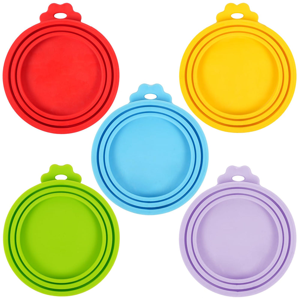 YUEZHOUYB tapa de lata para mascotas, ajuste seguro y sello suave para conservar la frescura