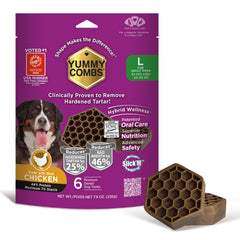 Yummy Combs con forma de panal para limpieza dental