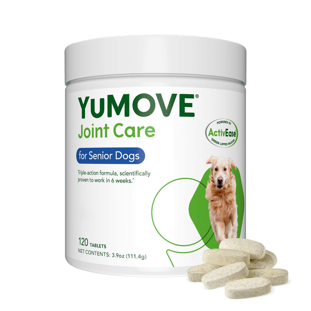 YuMOVE: tabletas masticables para perros, apoyo a la movilidad articular diaria.