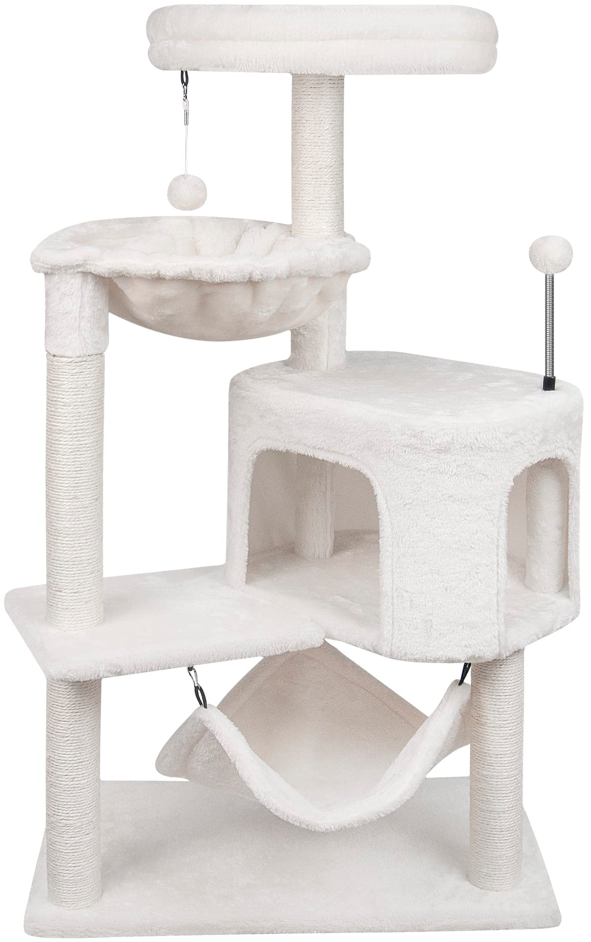 YUNIQUE arbol-gato 39-4-pulgadas vista general para juego y descanso