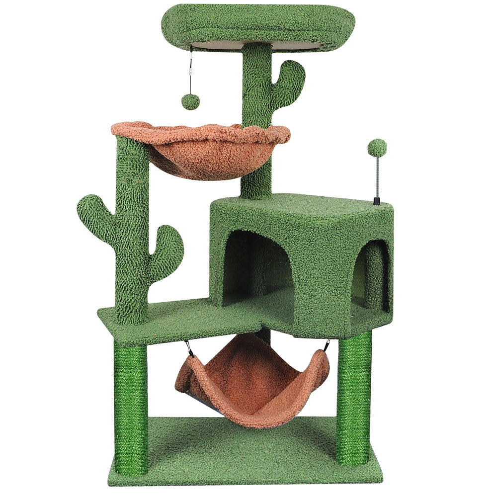 YUNIQUE arbol gatos con base estable para seguridad y estabilidad.