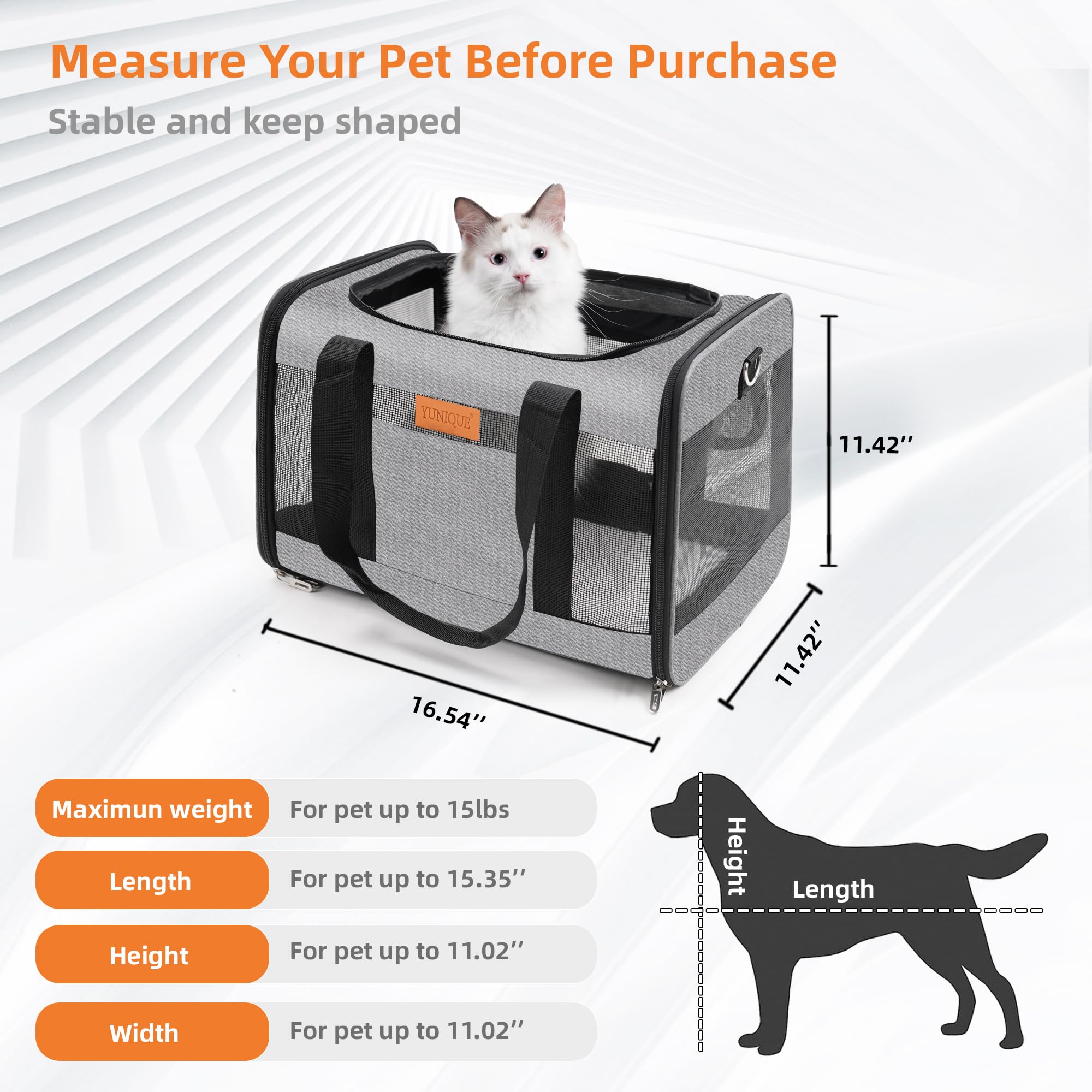 YUNIQUE mango ergonómico reduce la fatiga al sostener.