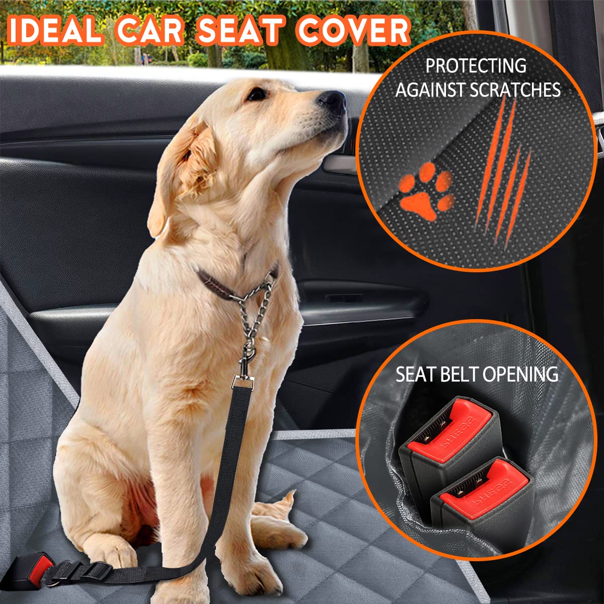 Protección de cuatro capas Yuntec resistente a líquidos para salidas con mascotas y niños.