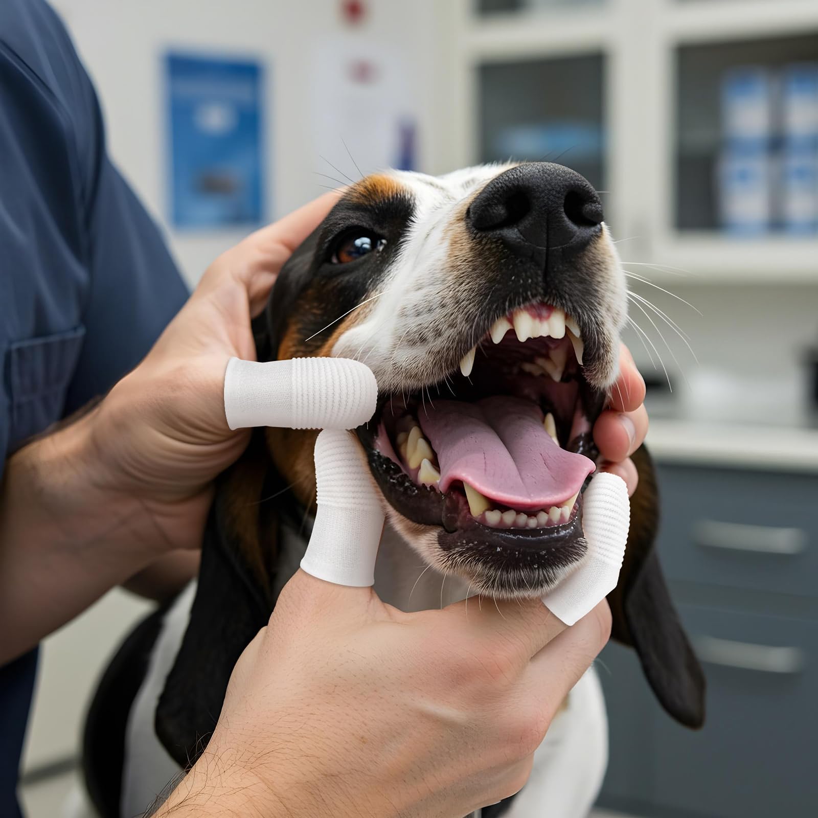 YUXIANLB cuidado oral para cachorros y gatitos, uso diario seguro.