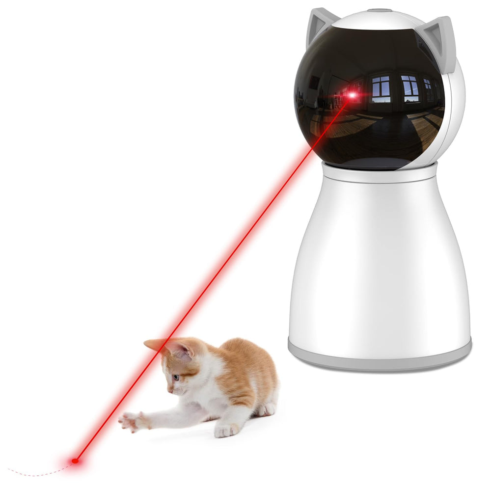 Láser YVE LIFE para gatos: trayectoria aleatoria para juego activo en interiores