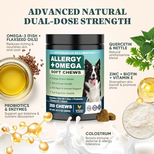 YYTKMY mezcla antioxidantes y hongos reishi, ingredientes naturales para perros