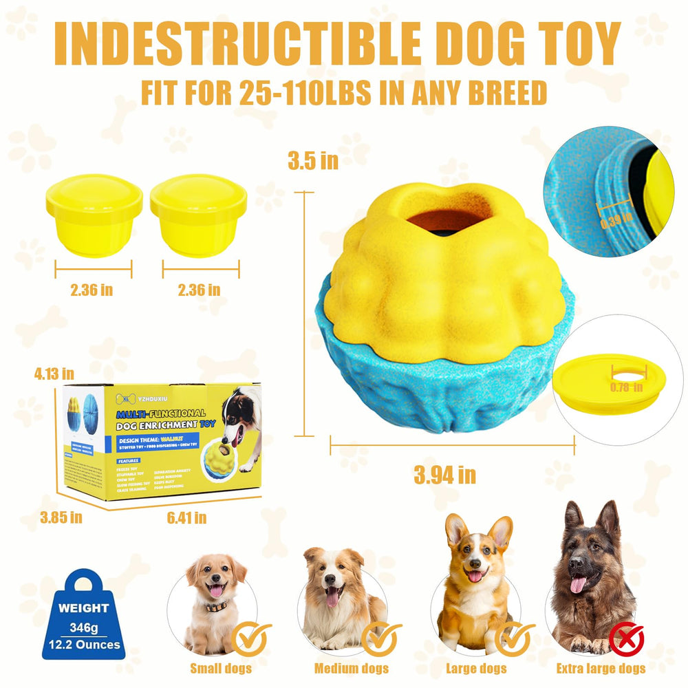 Dispensador de premios YZHDUXIU para perros, mantiene curiosidad.