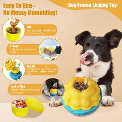 Juguete congelado para perros YZHDUXIU con bloques.