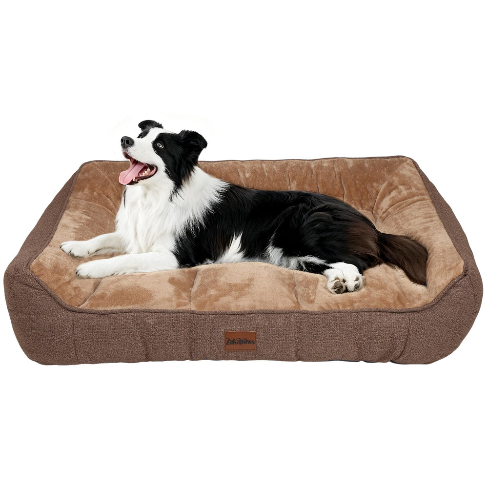 ZAKAPAWS cama ortopédica para perros grandes con soporte duradero