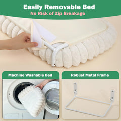 Zakkart SnugCloud: asiento junto a la ventana para observar el exterior.