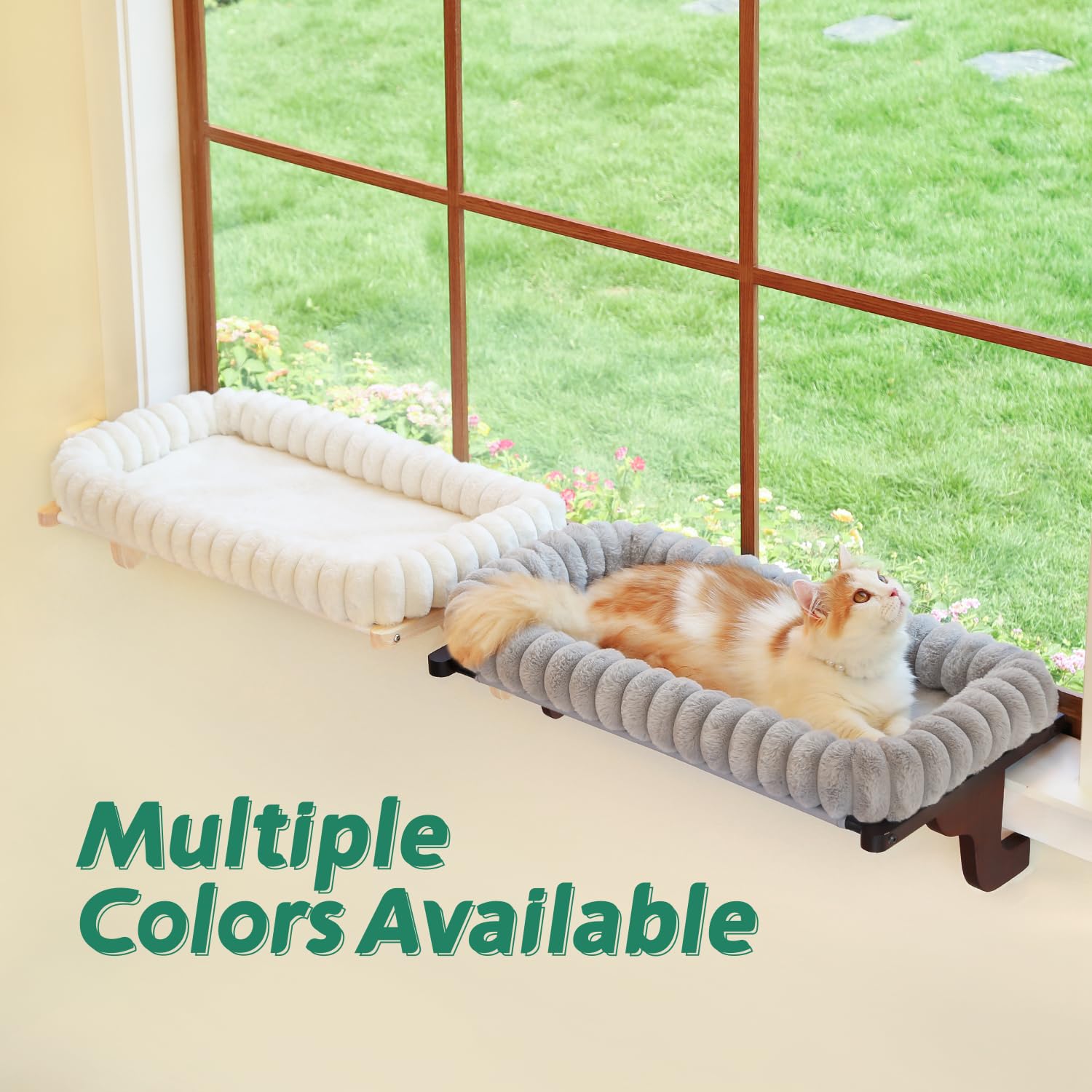 Zakkart SnugCloud, cama-acolchada-lavable, fácil limpieza para hábitos limpios.