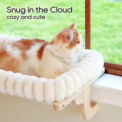 Zakkart SnugCloud marco de madera natural y metal, construcción duradera