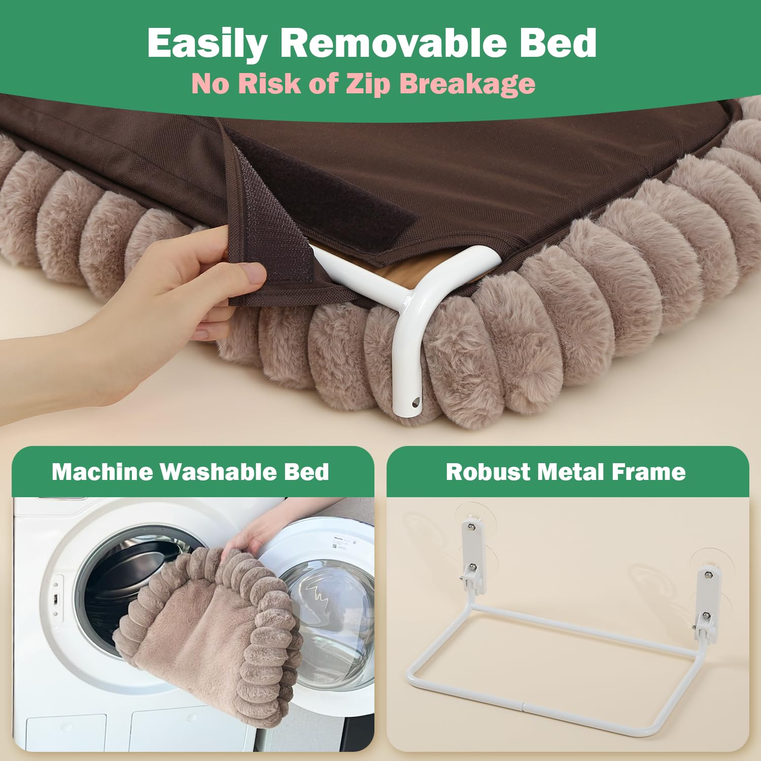 Zakkart SnugCloud: vista exterior soleada, ideal para relajarse al sol.