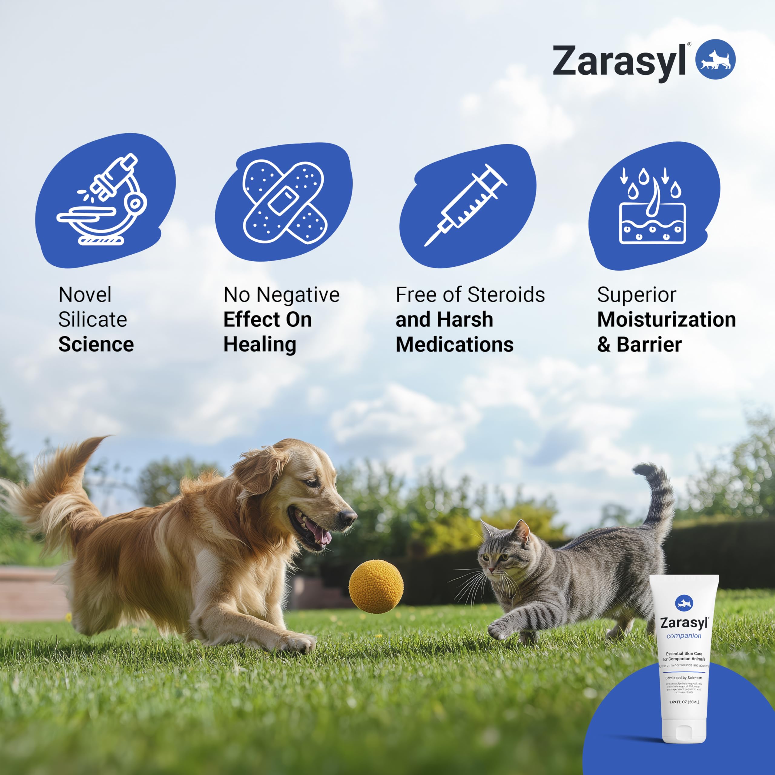 Zarasyl Companion barrera-protectora-piel crea una capa suave para zonas irritadas.