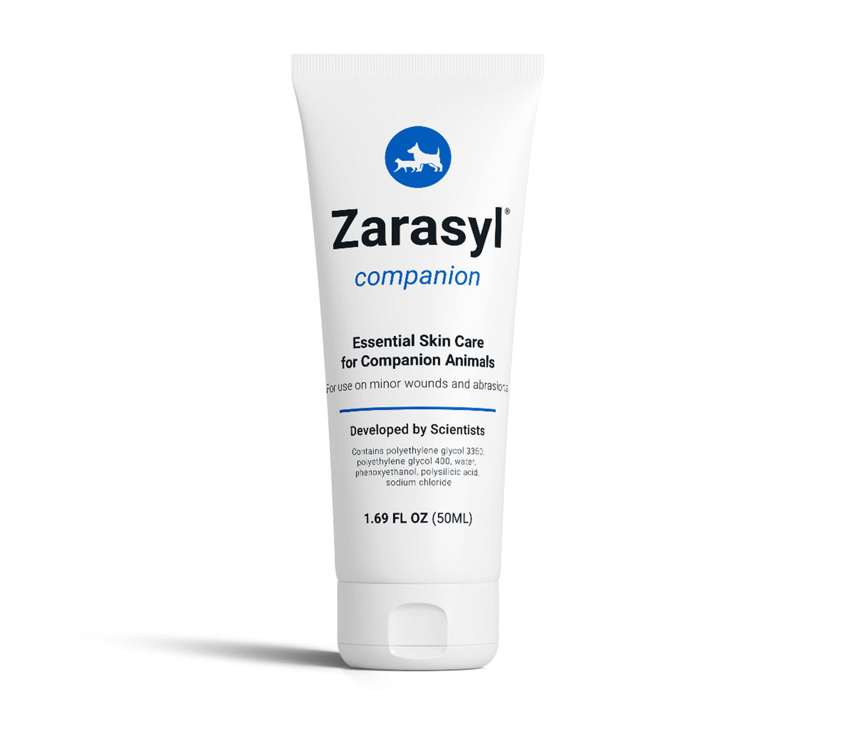 Zarasyl Companion crema-pomada para piel de mascotas mejora la protección de la piel.