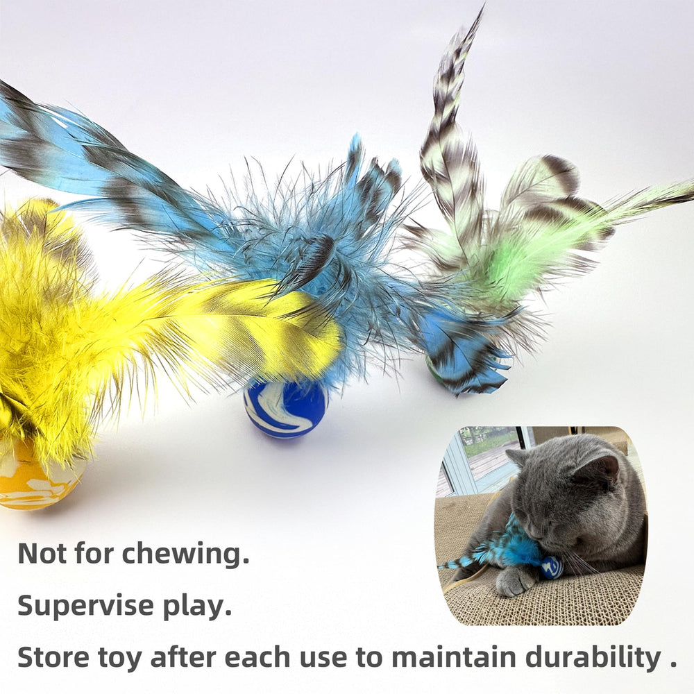 Juguete interactivo ZAYLUMO para gatos activos y curiosos