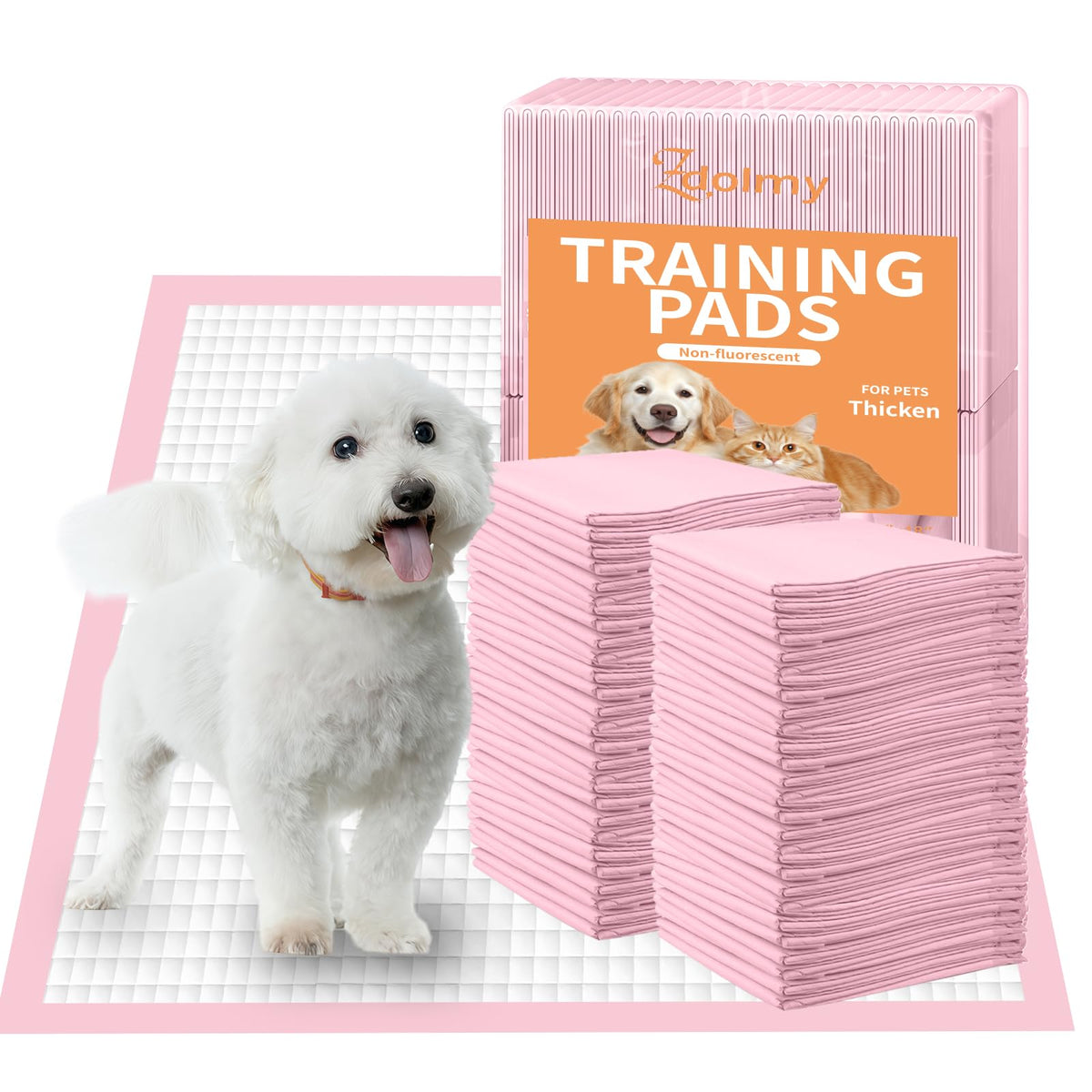 Almohadillas Zdolmy para entrenamiento de perros, absorbentes ultra y protección de suelos.