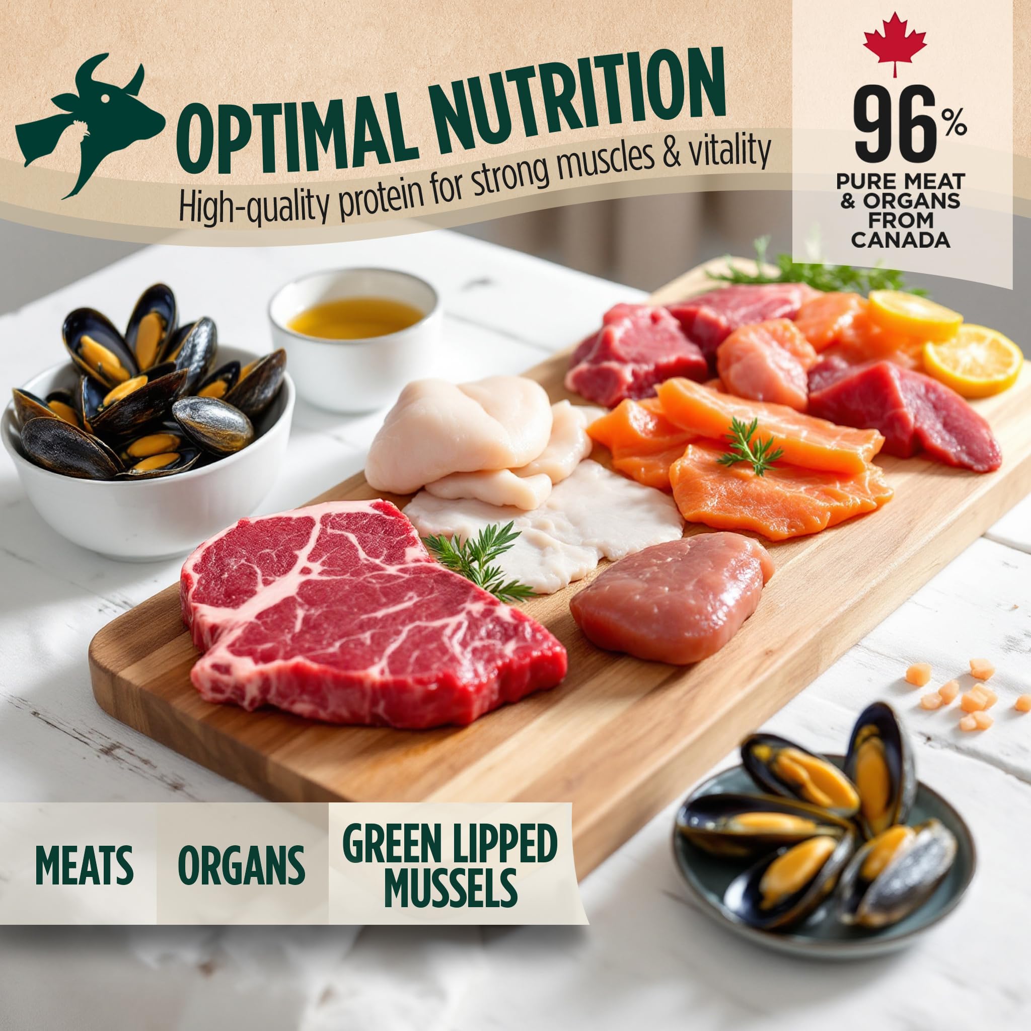 ZEAL omega-3 para piel y pelaje brillantes en perros.