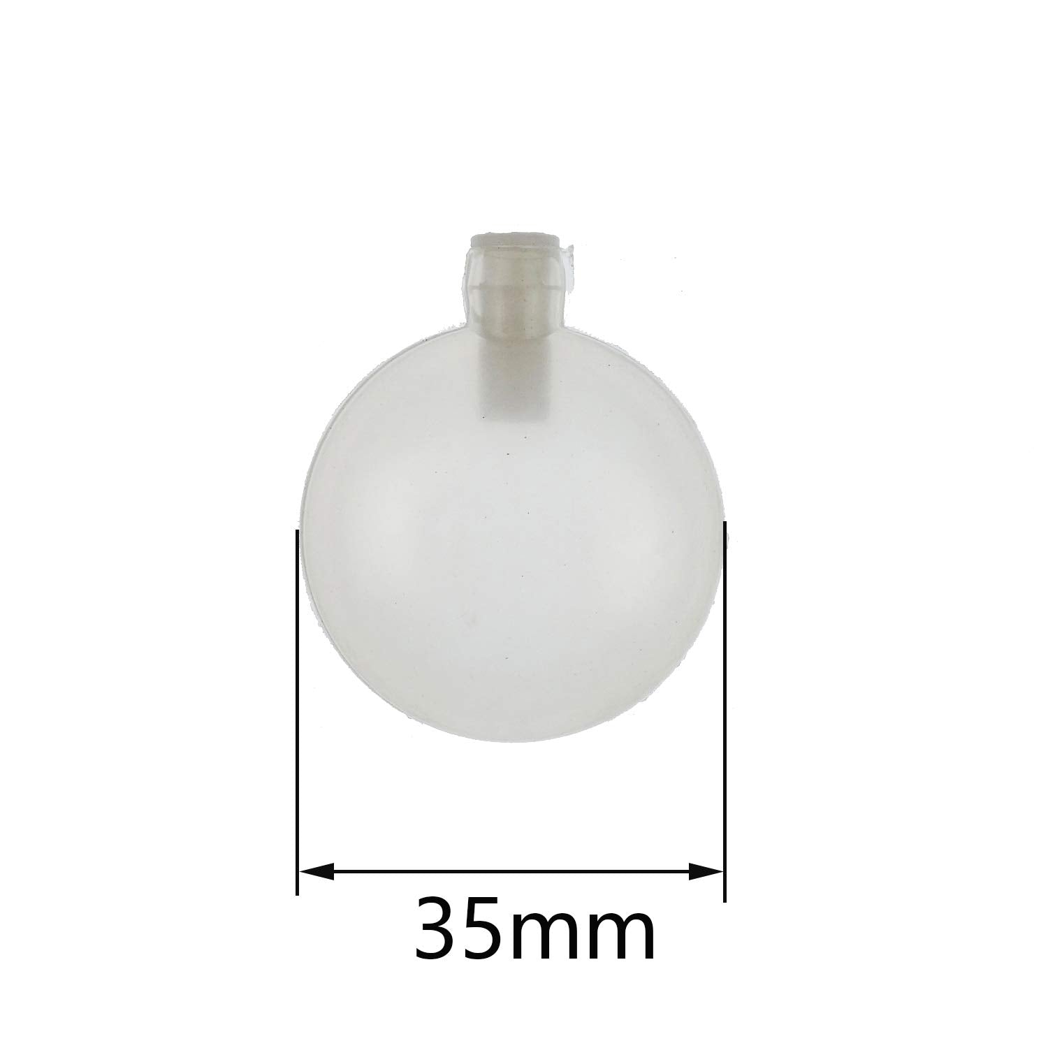 Zelerdo lote 100 sonajeros 35mm, repuestos confiables para juguetes de mascota.