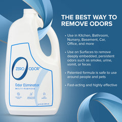 Zero Odor en cocina para eliminar olores de comida eficazmente.