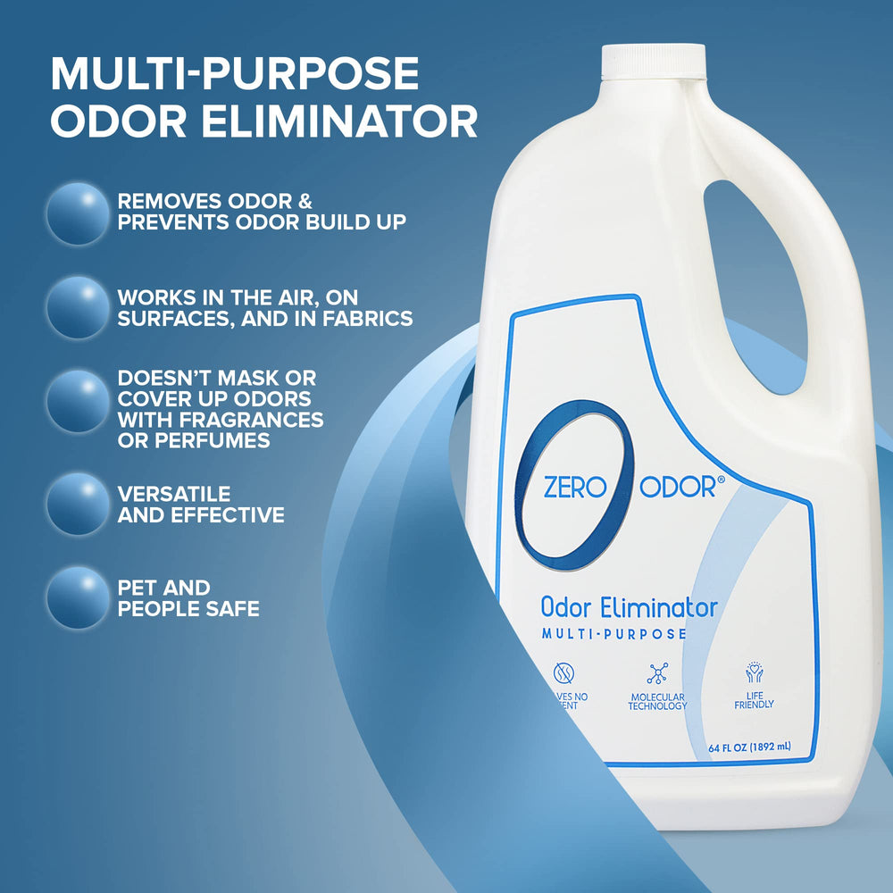Zero Odor rociado en el aire para neutralizar olores sin fragancias.