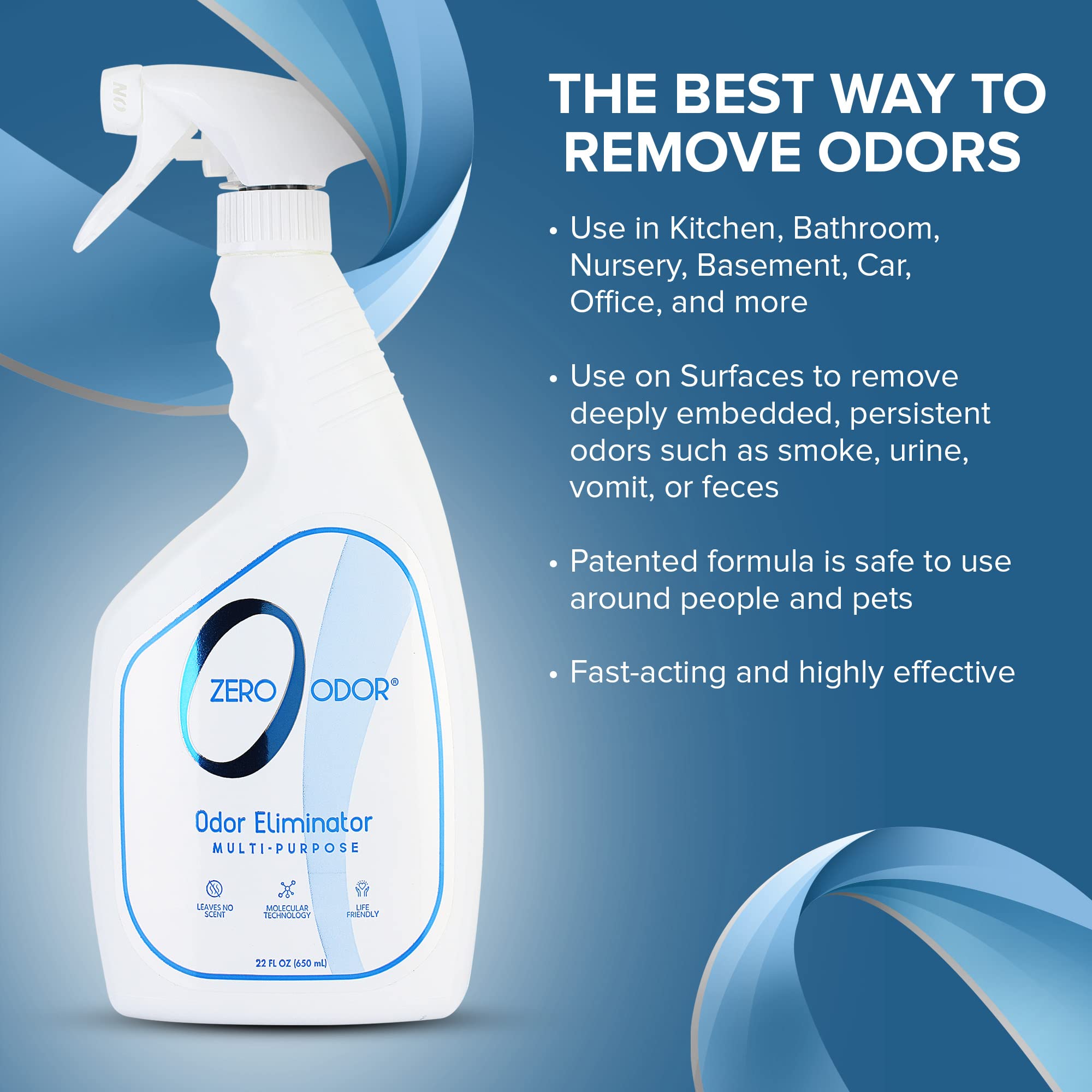 Zero Odor eliminacion olor baño facilita un ambiente limpio