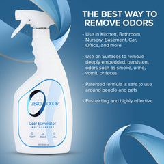 Zero Odor eliminacion olor baño facilita un ambiente limpio