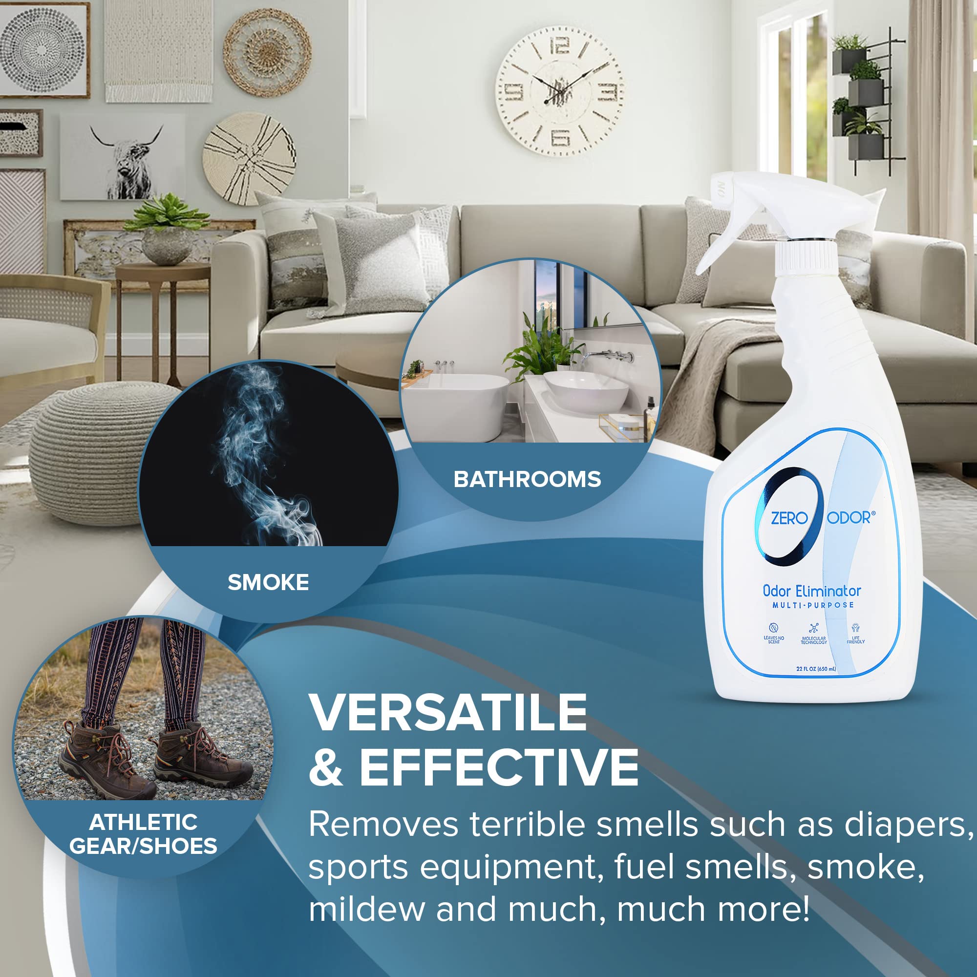 Zero Odor eliminacion olor coche mantiene el coche con aire fresco