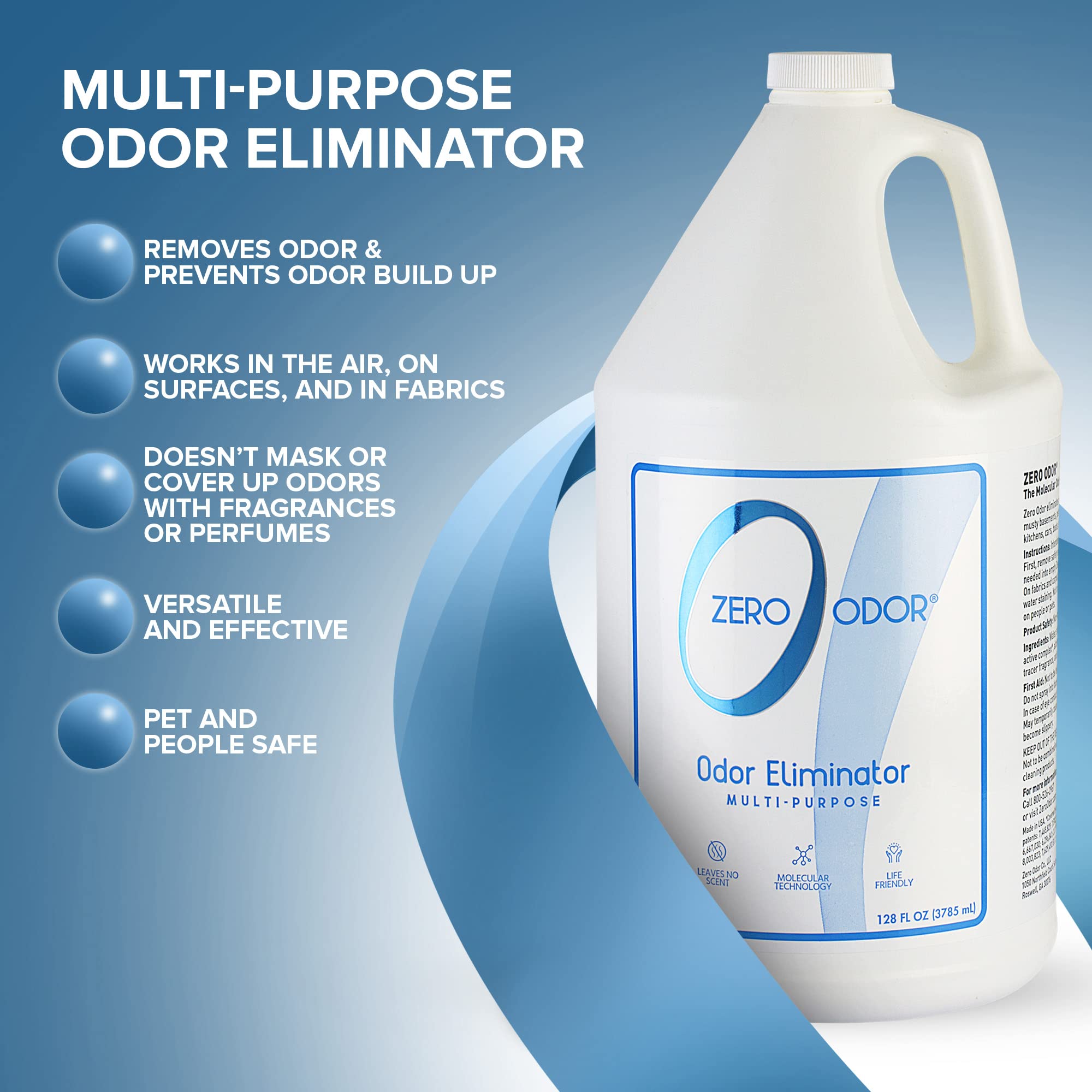 Zero Odor habitación del hogar, ambiente más limpio.