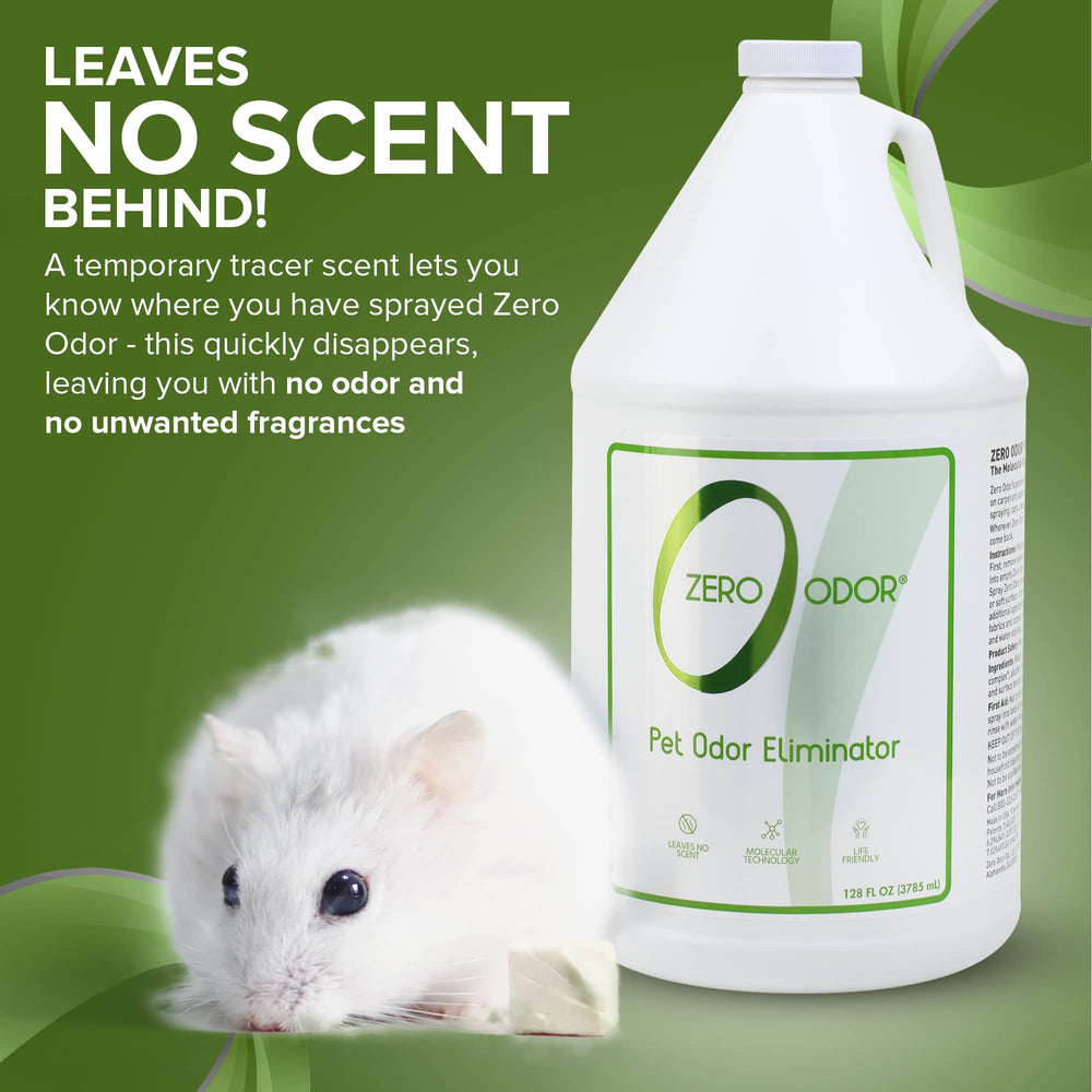 Zero Odor: olor eliminado sin residuo perceptible
