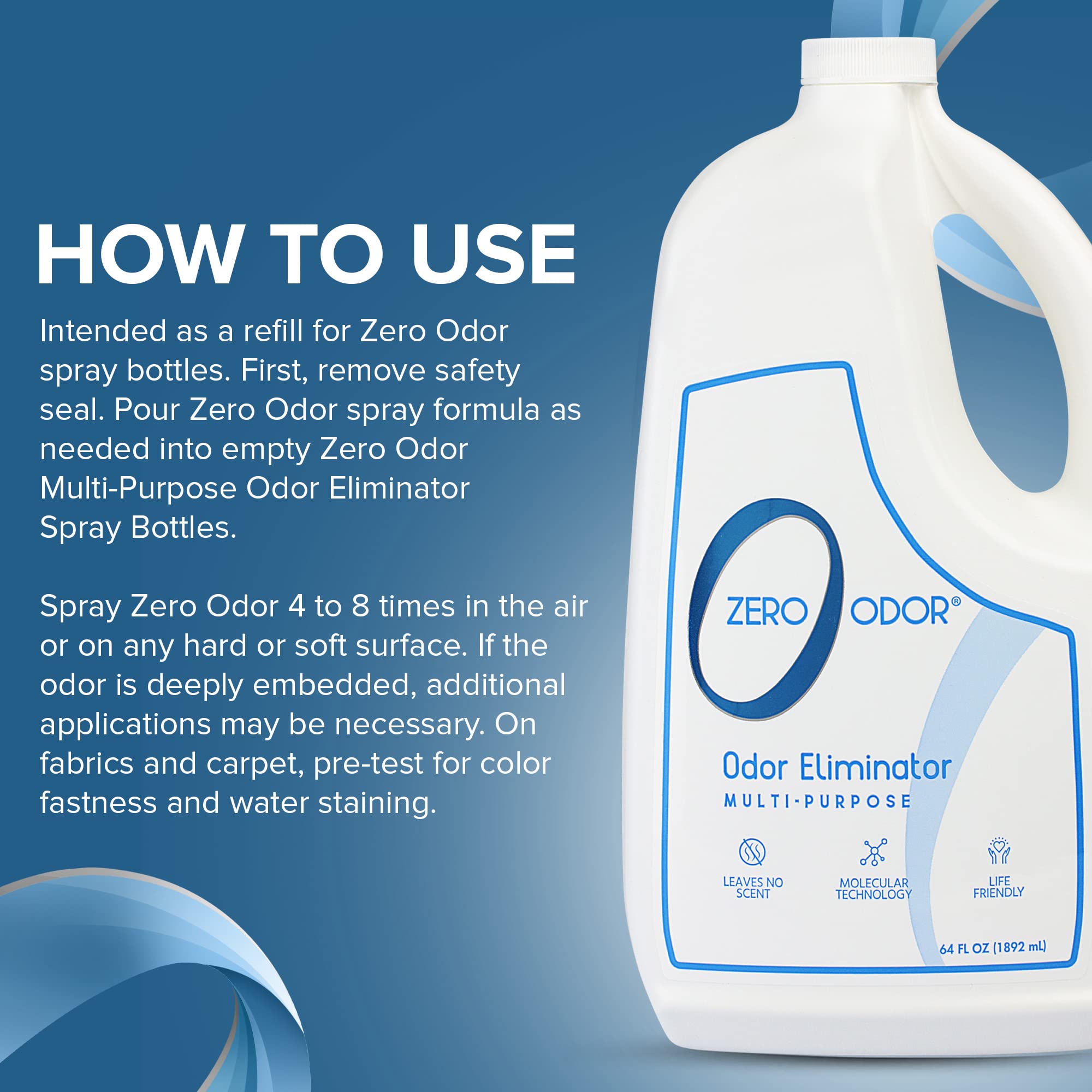 Zero Odor en coche para neutralizar olores del interior.