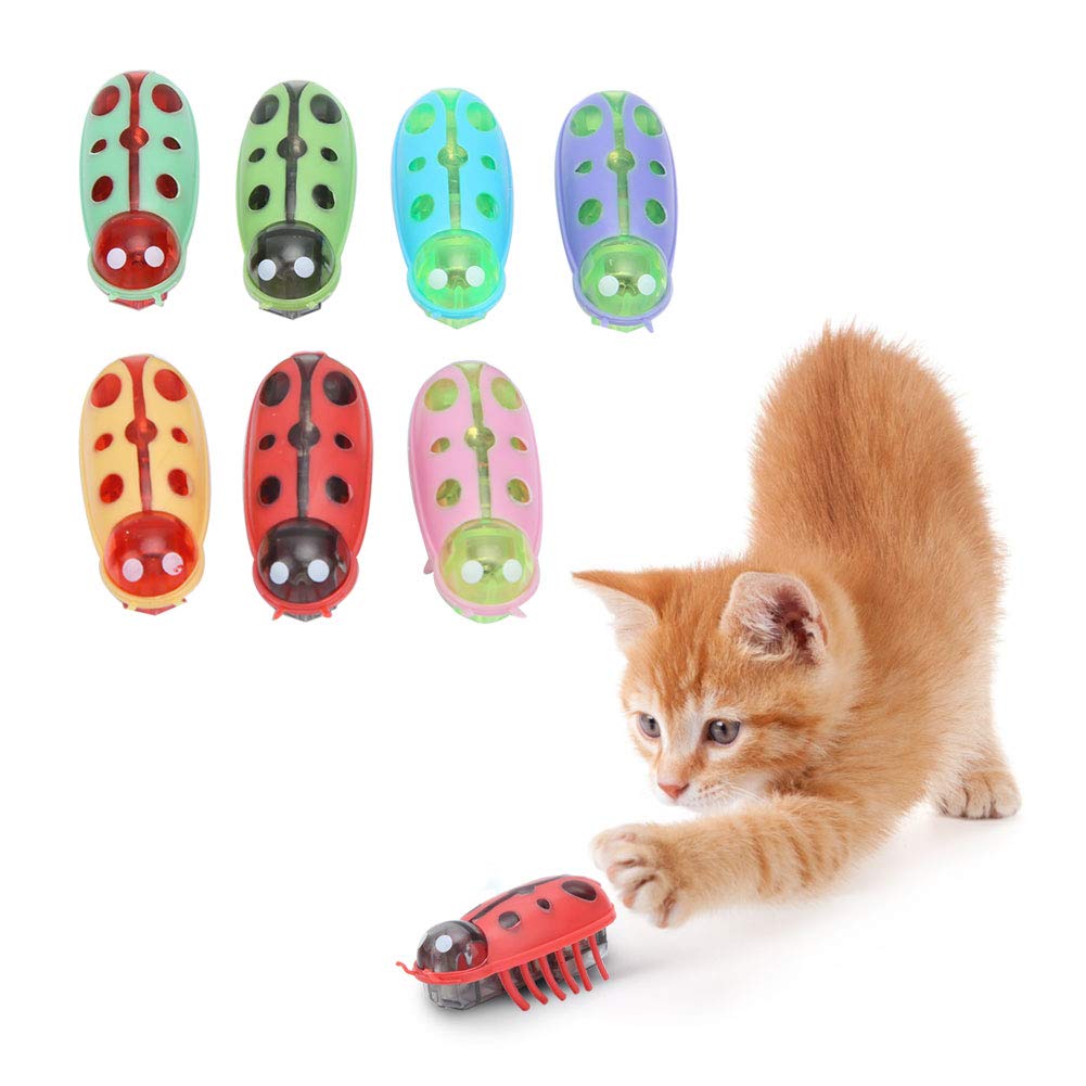 Zerodis, juguete interactivo para gatos, set de 7 piezas para juego estimulante