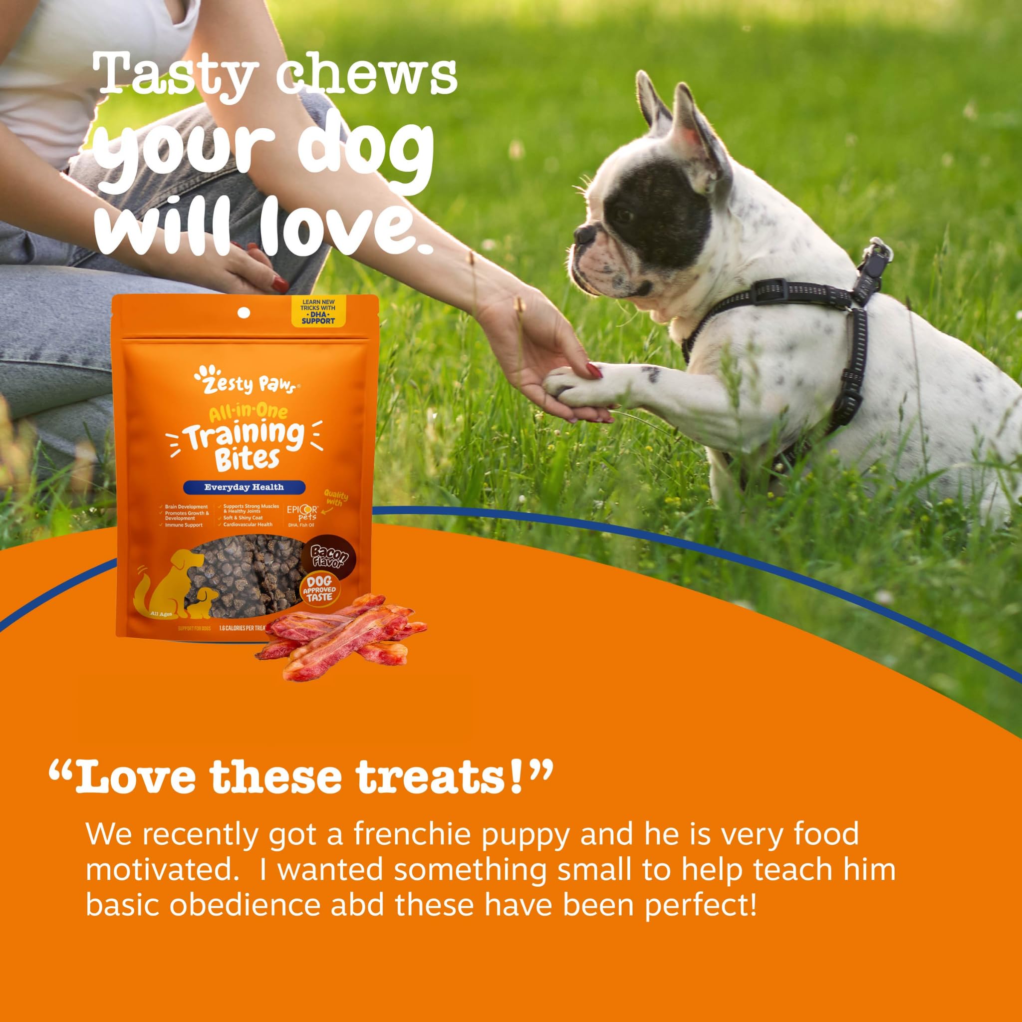 Zesty Paws Peau Poil Brillance : pelage éclatant et peau saine