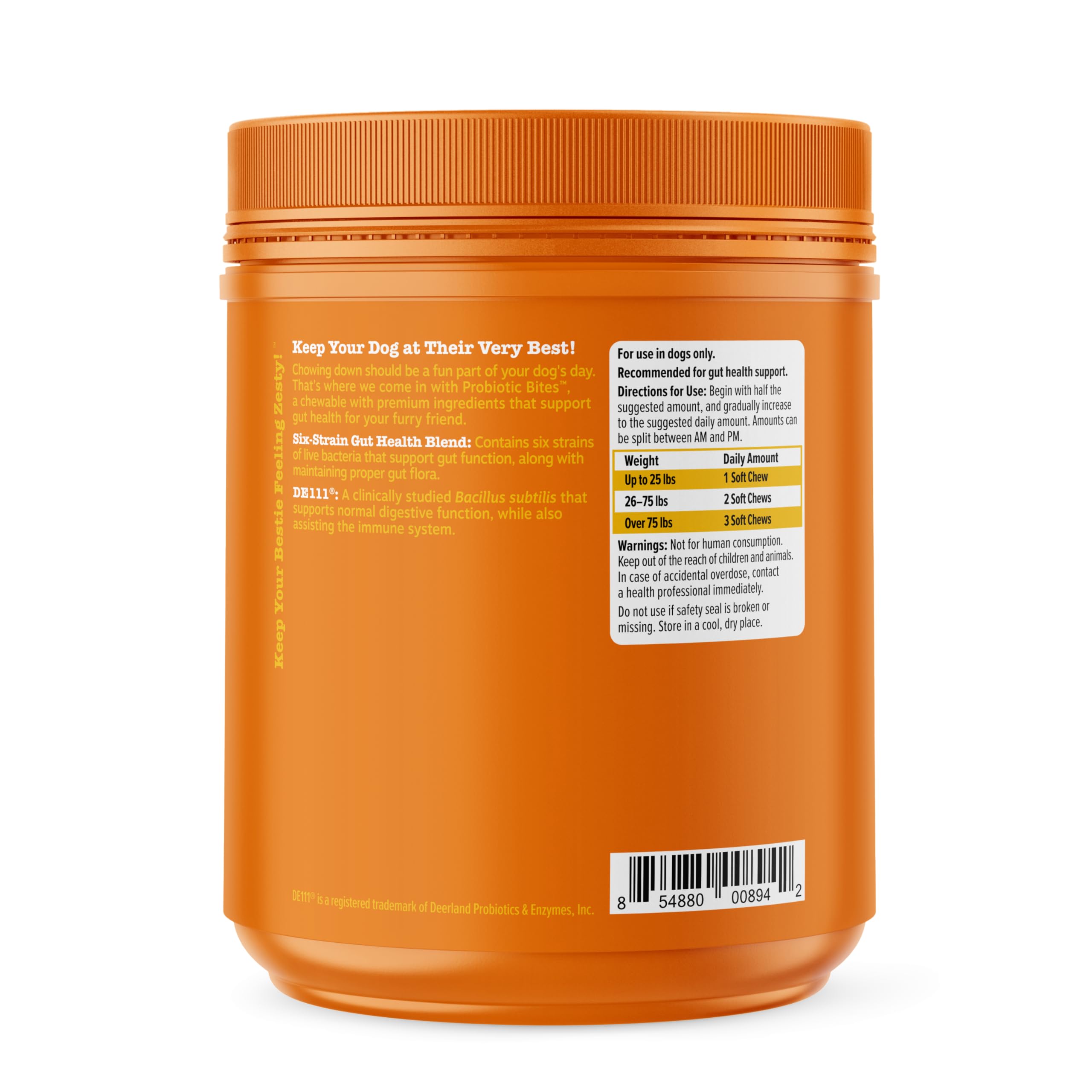 Zesty Paws Probiotics para perros, aptos para perros de cualquier tamaño