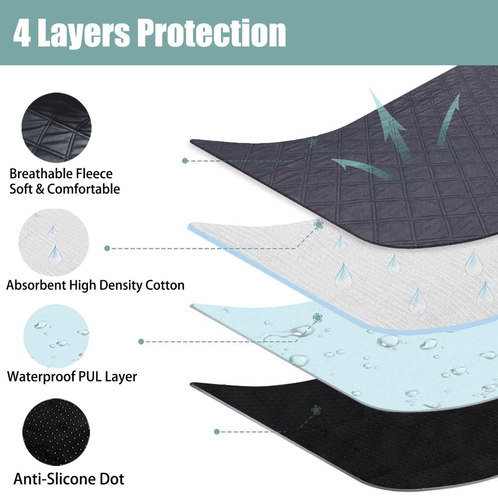 Base impermeable Zhilishu con agarre antideslizante, evita deslizamientos