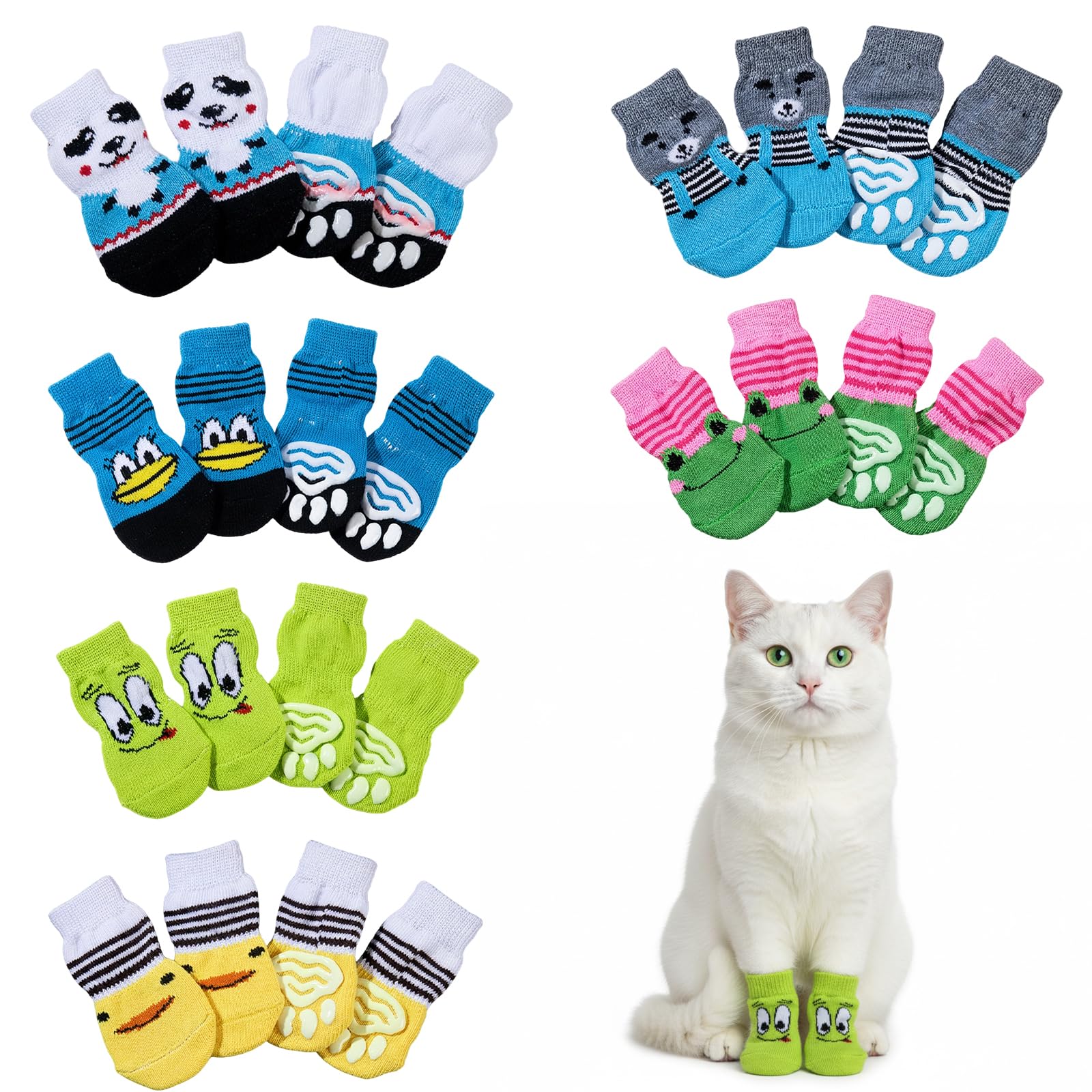 ZHLKHIOP manoplas para gatos con ajuste cómodo para interiores