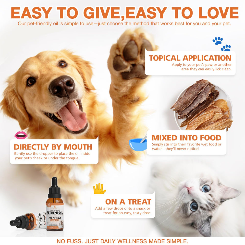Neem orgánico ZiehooGe para perros y gatos, rutina diaria segura.