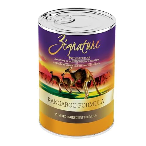 Zignature canguro, ingredientes clave visibles para una dieta simple y nutritiva.