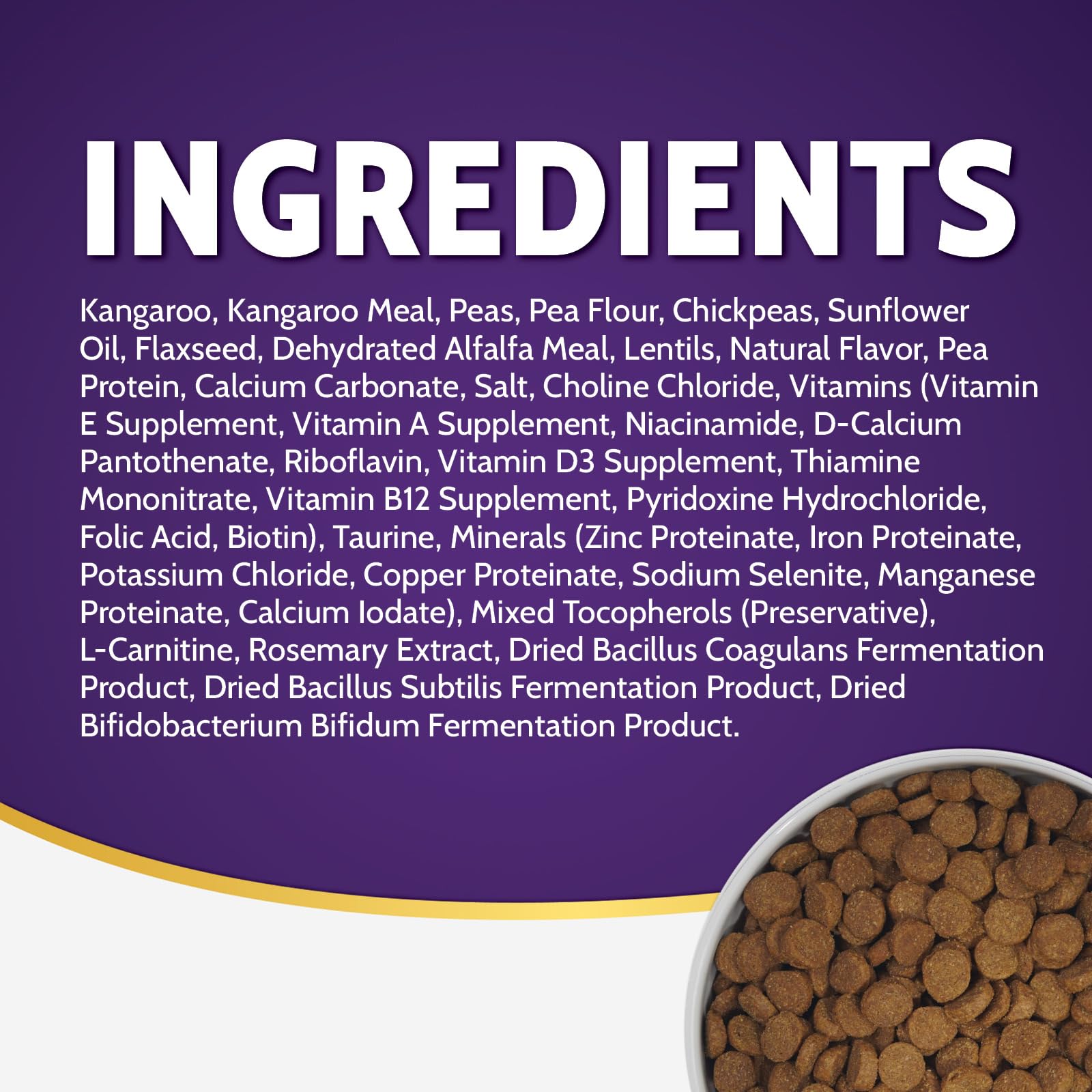 Zignature Kangaroo con omega-3 para piel y pelaje saludables.