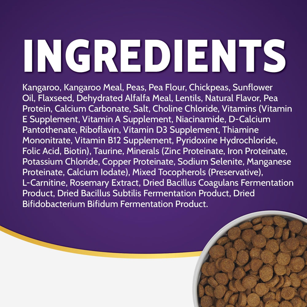 Zignature Kangaroo con omega-3 para piel y pelaje saludables.