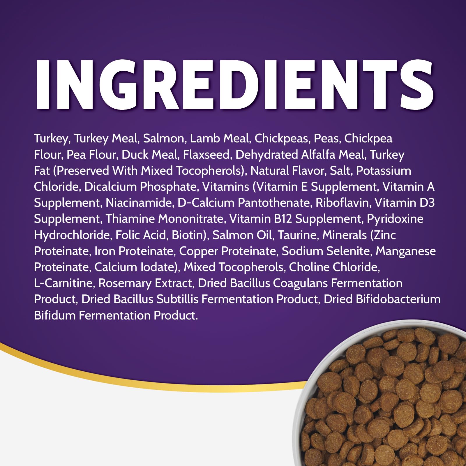 Zignature Zssential: ingredientes leguminosos como guisantes y garbanzos en una fórmula limitada.